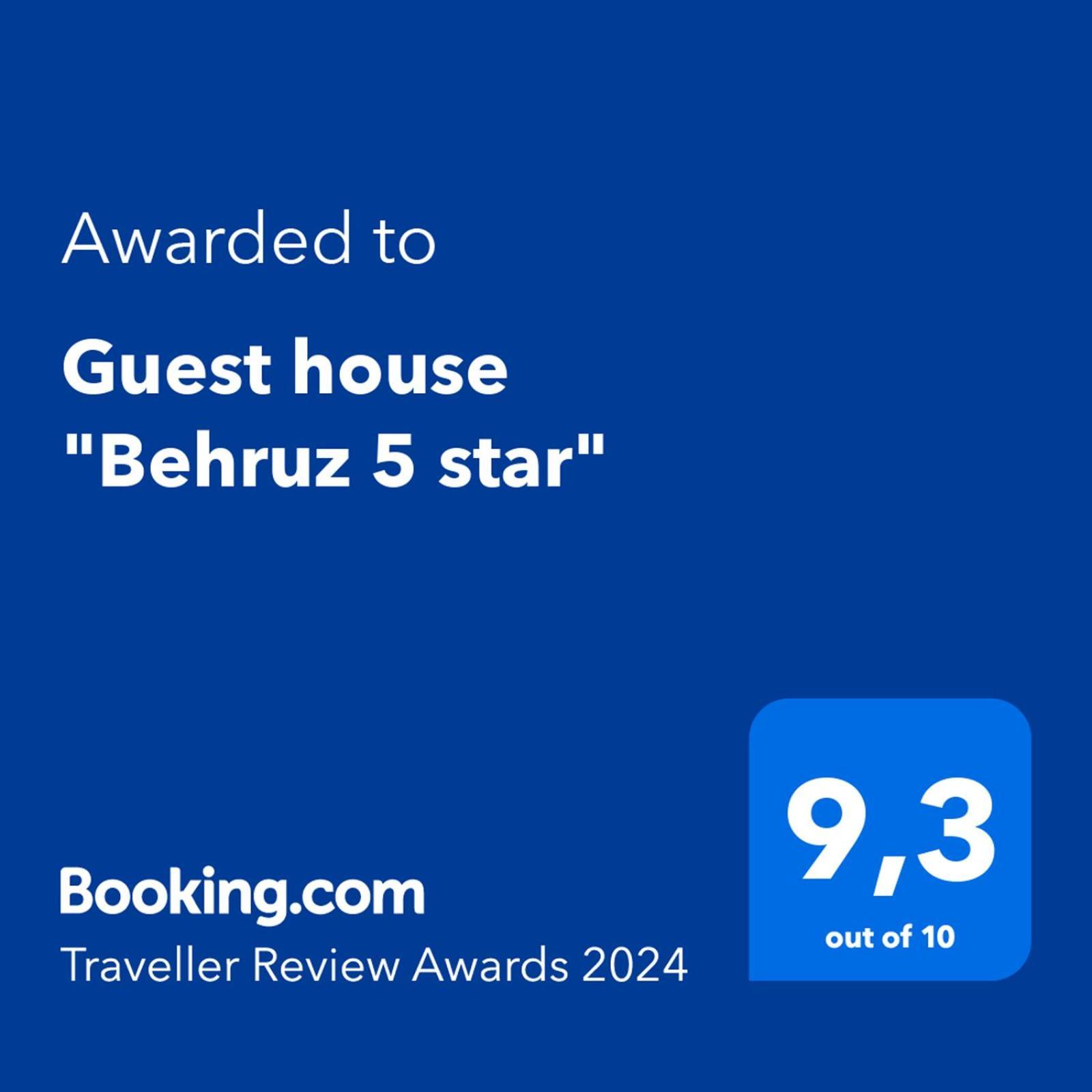 Guest House "Behruz 5 Star" Samarkand Eksteriør bilde